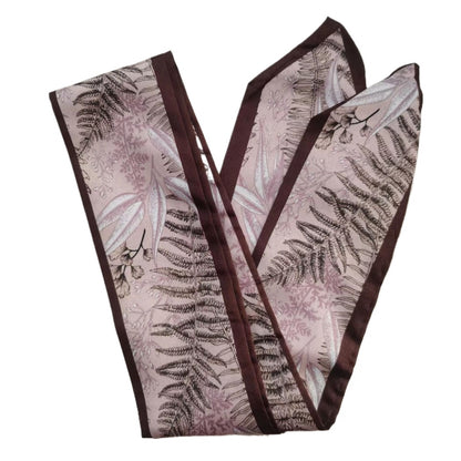 Scarvii - Plant-Print Neck Scarf - Classic & Soft