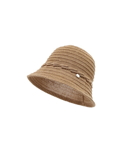 Haila bucket hat displayed on a mannequin head, angled view