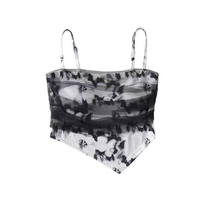 Vesty - Sexy Mesh Layering Cami Top - Fashion & Artistic