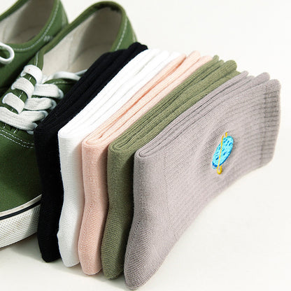 Rufia - Planet Embroidery Crew Socks product image 10