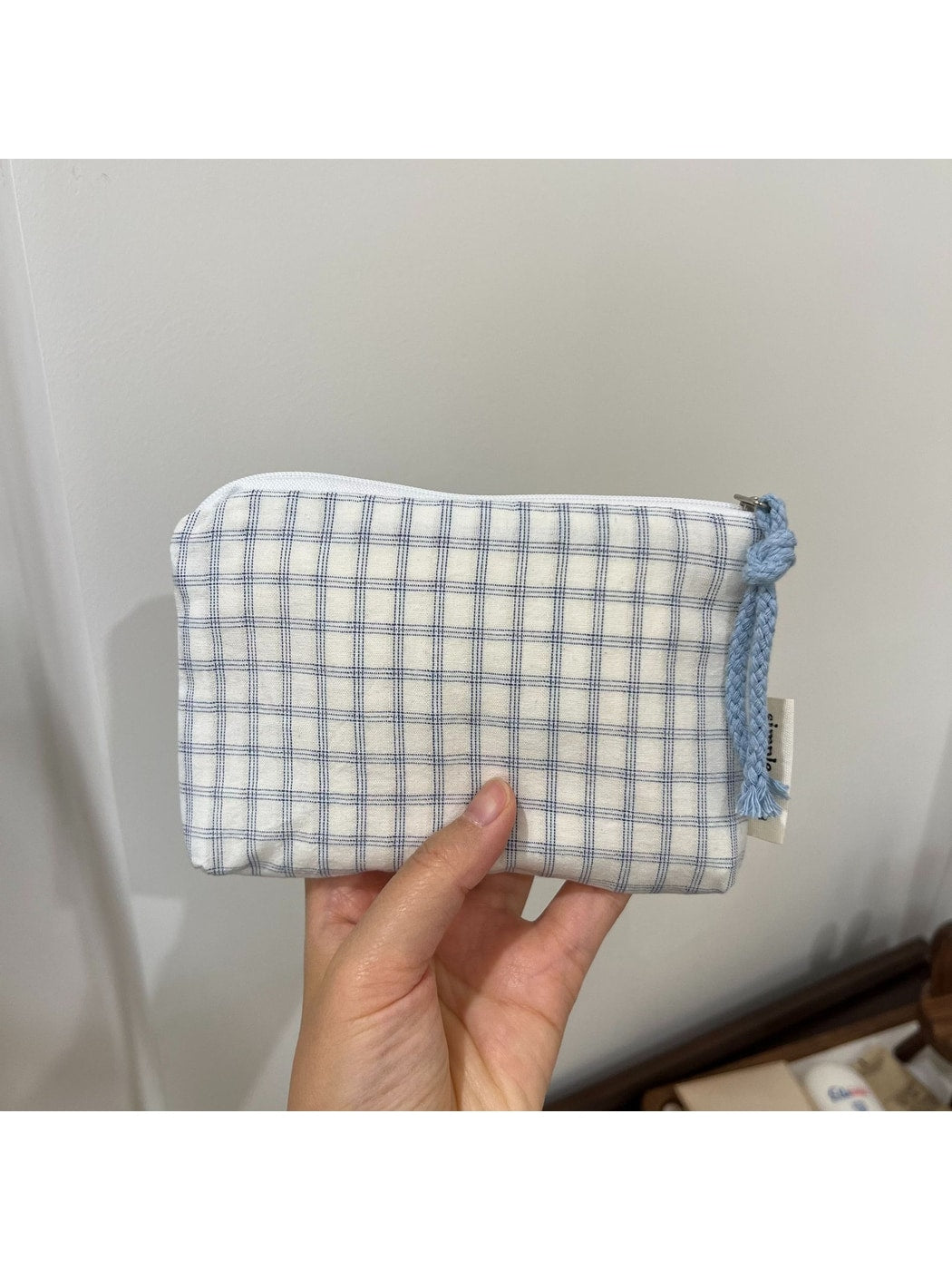 Cosbai - Vintage Pattern Zipper Coin Purse