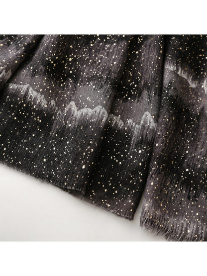 Scarvii - Unique Gradient Scarf & Shawl with Polka Dots