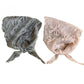 Scarvii - Bow Embroidered Sheer Triangle Scarf - Sweet & Airy