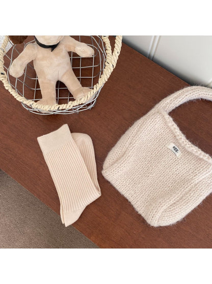 Rufia - Vintage Warm Cozy Winter Mid-Calf Socks