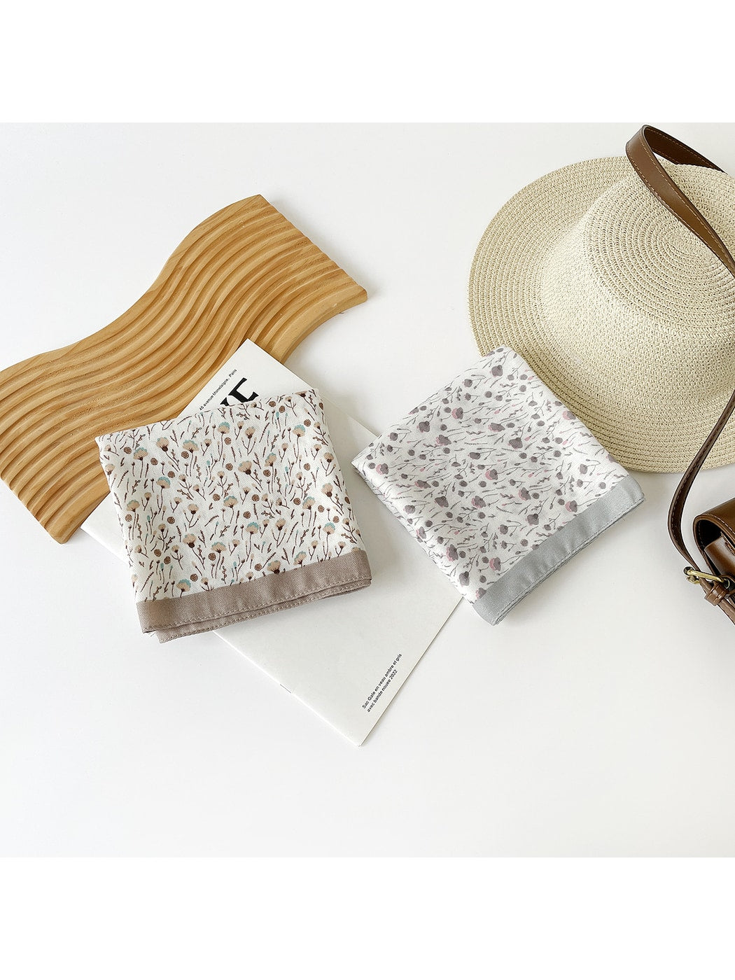 Scarvii - Branch Floral Square Scarf