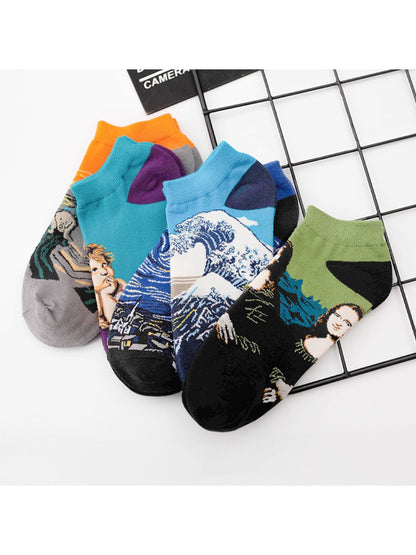 Rufia - Art-Inspired Graphic Ankle Socks product image 1