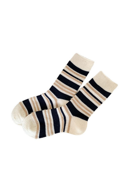 Rufia - Soft Stripe Crew Socks