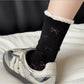 Rufia Pale Bow Everyday Socks paired with casual footwear