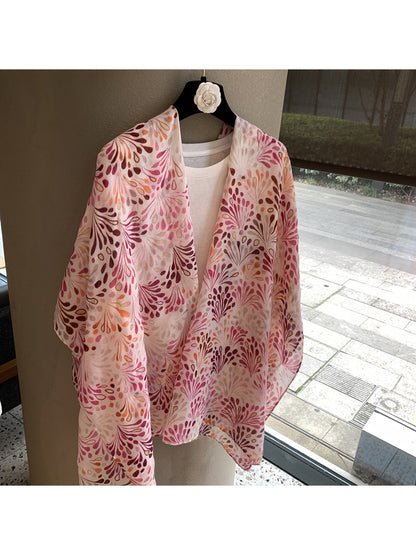 Scarvii - Botanical Print Everyday Shawl Scarf
