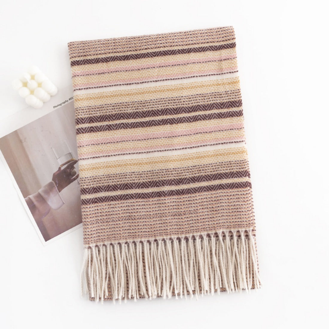 Scarvii - Striped Autumn-Winter Scarf