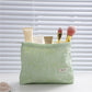 Cosbai - Floral Jacquard Handheld Women's Makeup Bag
