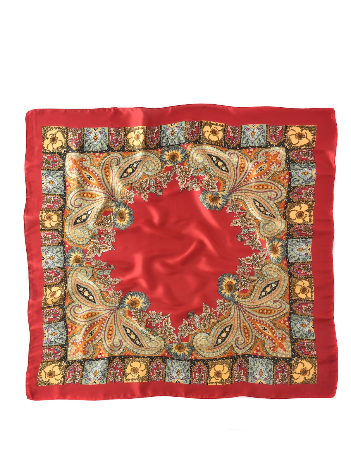Scarvii - Paisley Square Scarf