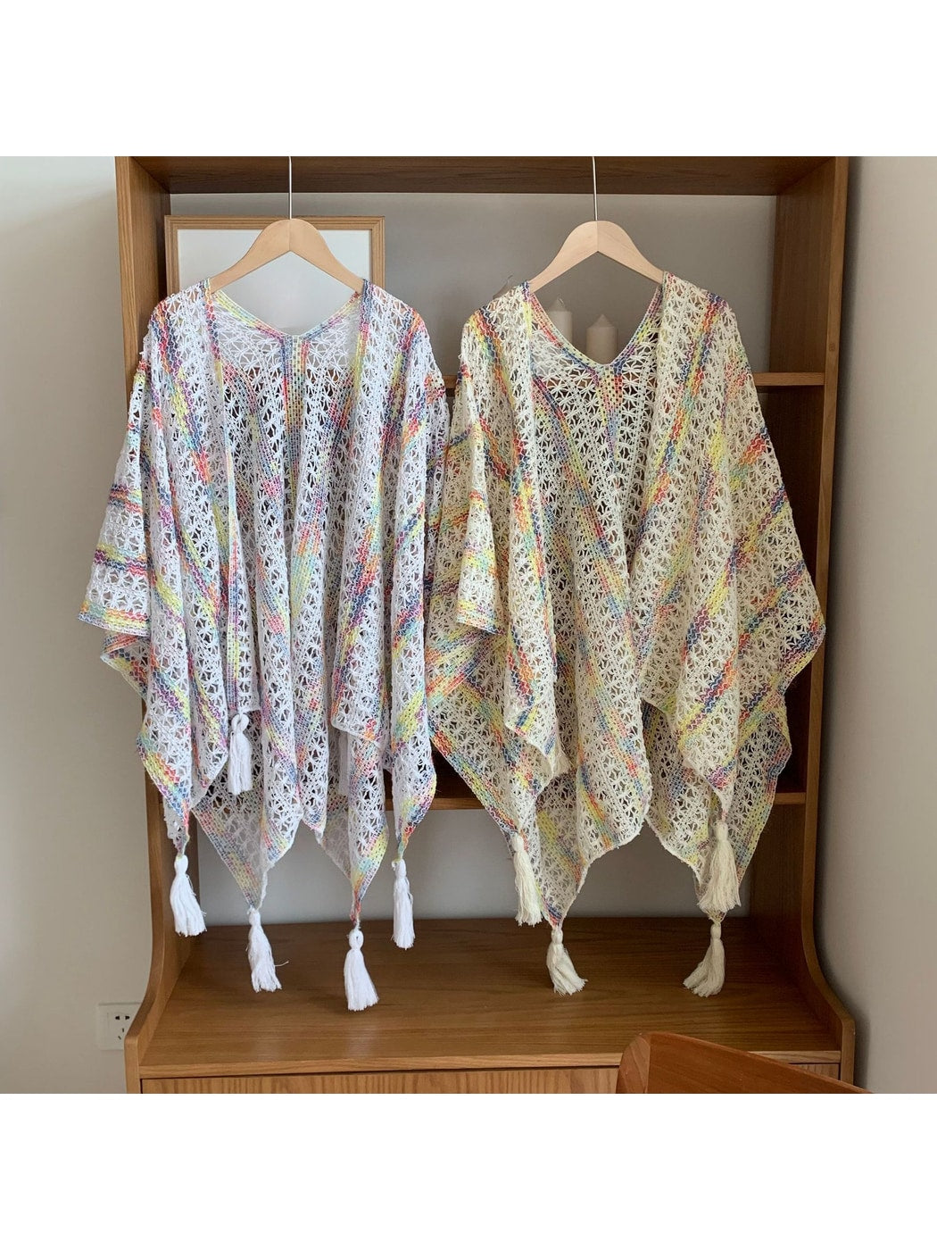 Scarvii - Draped Cape Style Lace Scarf Wraps