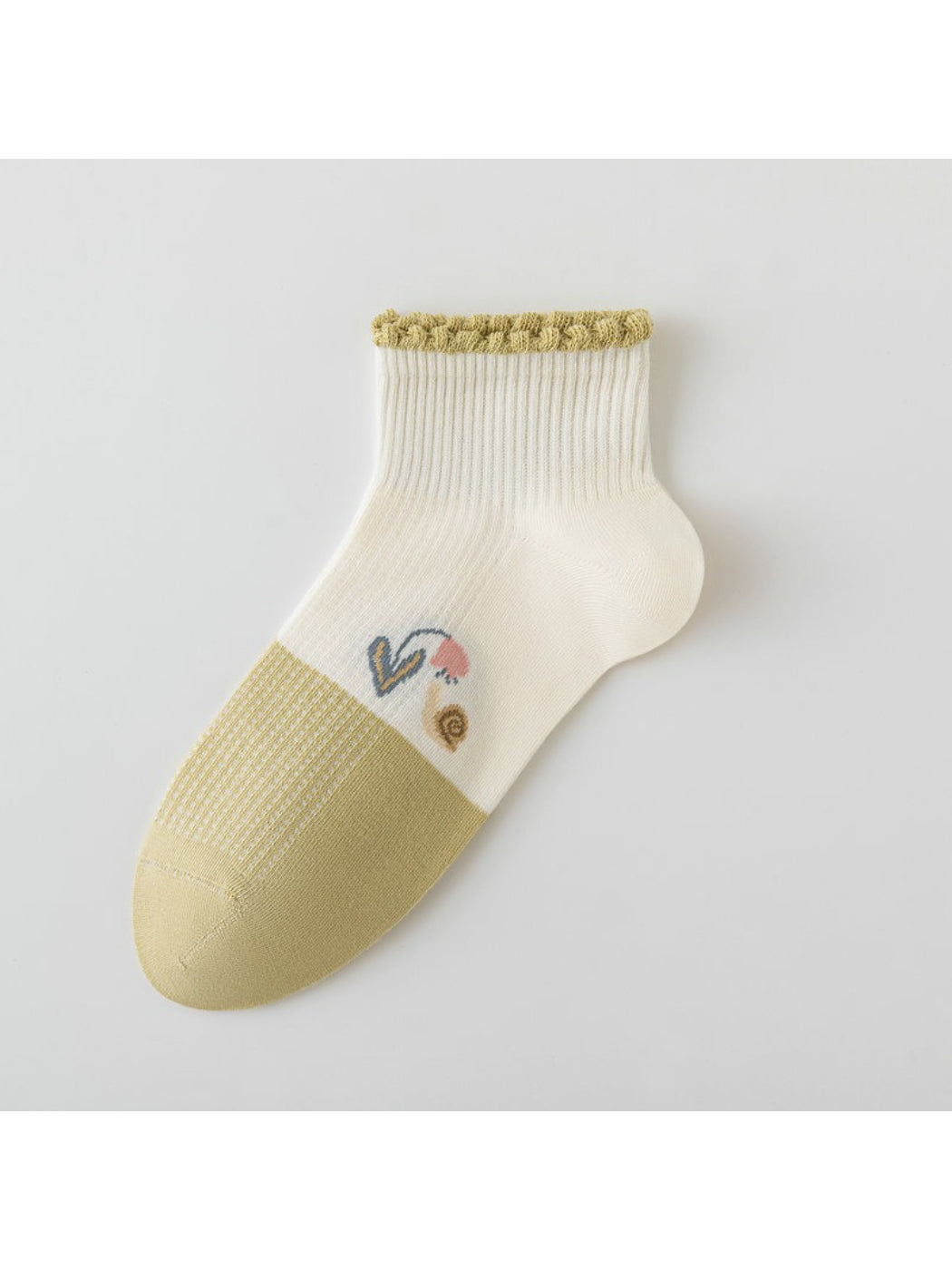 Rufia - Cute Snail Pattern Crew Socks product image 6