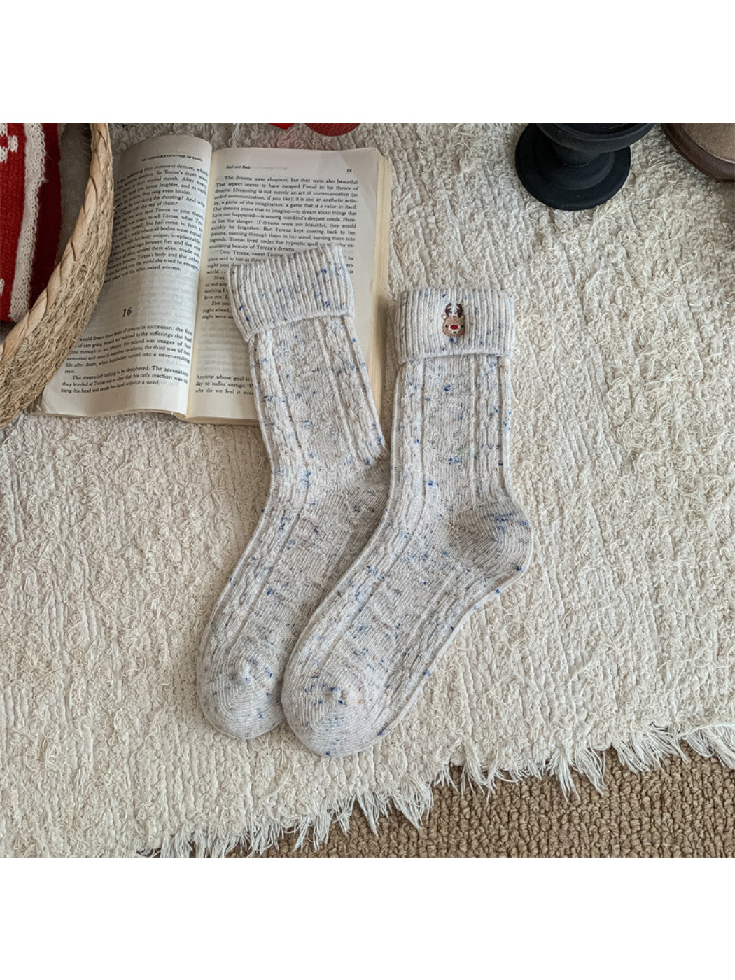 Rufia – Winter Holiday Knit Socks