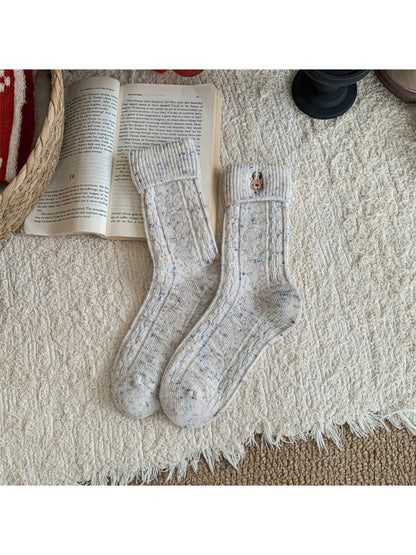 Rufia – Winter Holiday Knit Socks