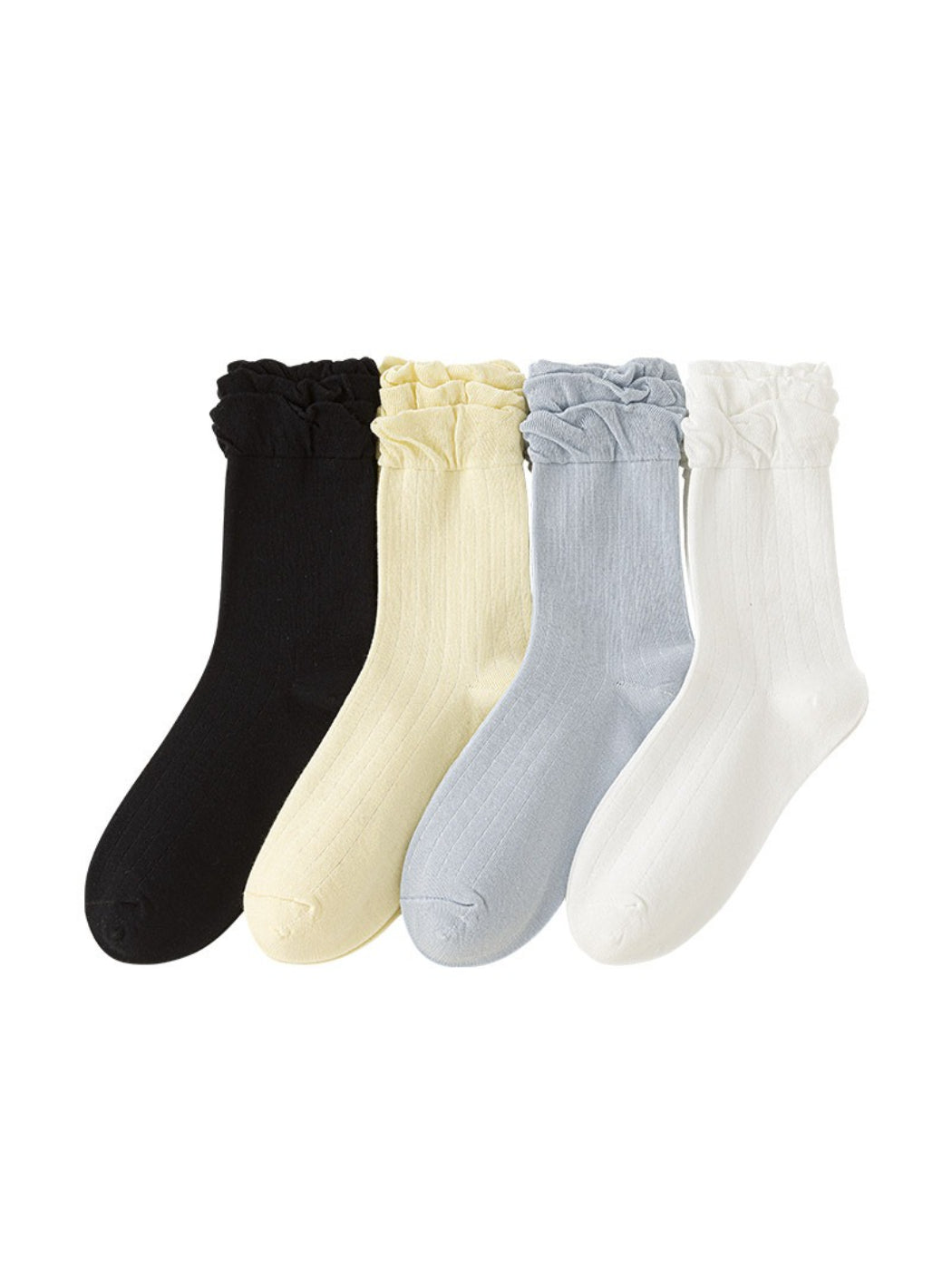 Rufia - Soft Ribbed Crew Socks product image 1