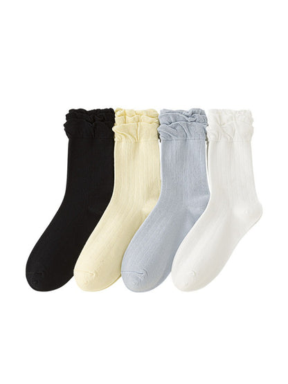 Rufia - Soft Ribbed Crew Socks product image 1