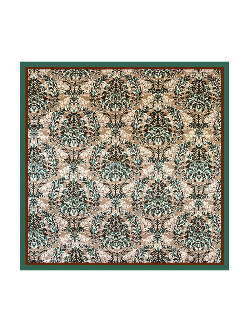 Scarvii - Vintage Baroque Floral Square Scarf