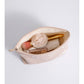 Cosbai - Embossed Bow Travel Makeup Storage Bag