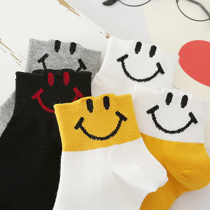 Rufia - Smile Face Crew Socks