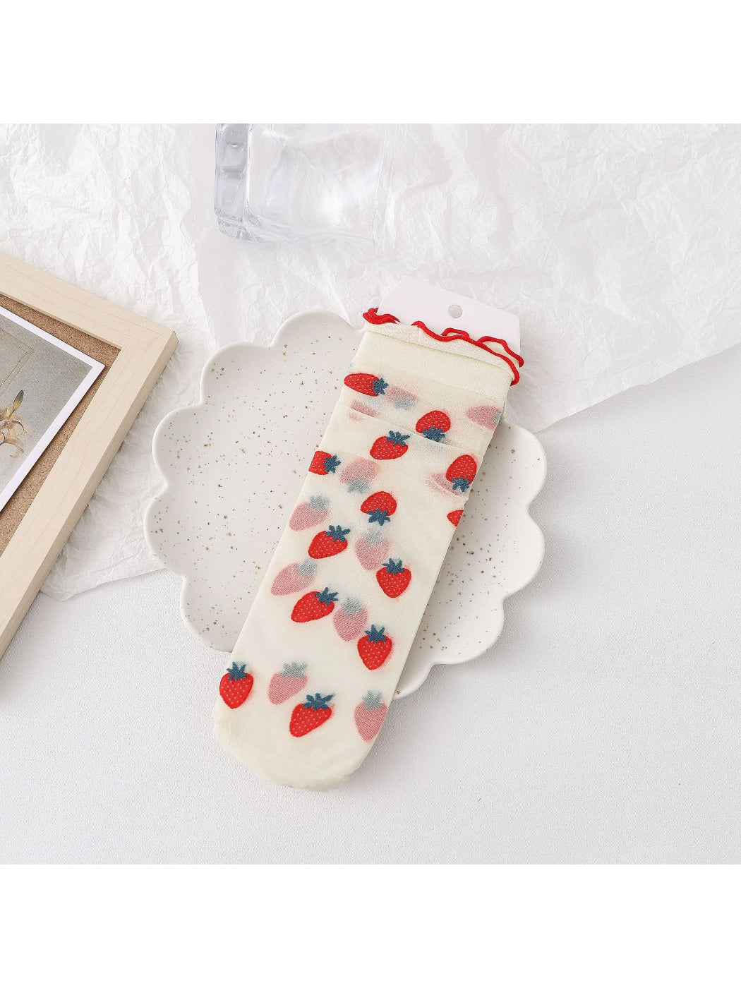 Rufia - Sheer Fruit Crew Socks product image 5
