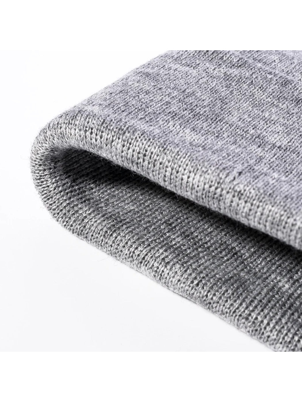 Haila - Solid Fine-Knit Cuffed Beanie