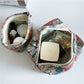 Cosbai Floral Bunny Makeup Pouch photographed against a plain background showing full design