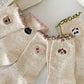 Rufia - Embroidered Animal Crew Socks
