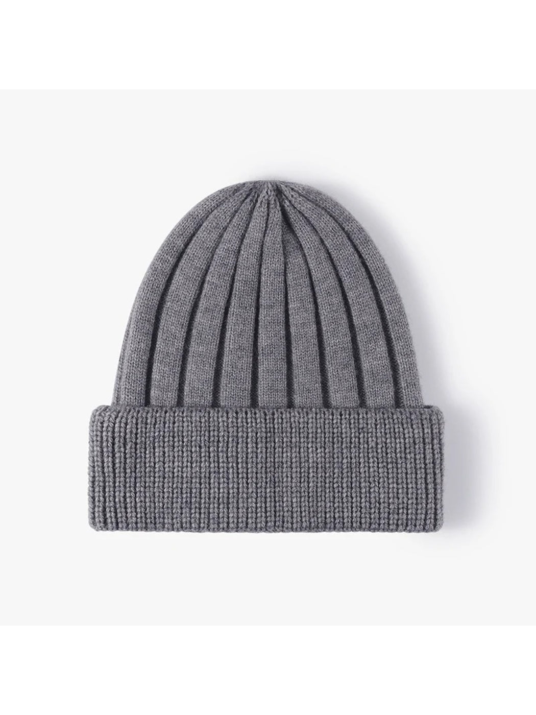 Haila - Wide Rib Cuffed Knit Beanie