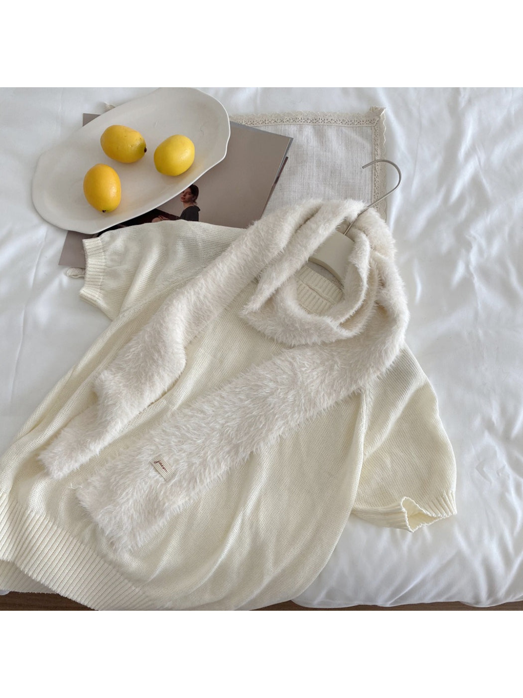 Scarvii - Fuzzy Soft Knit Scarf