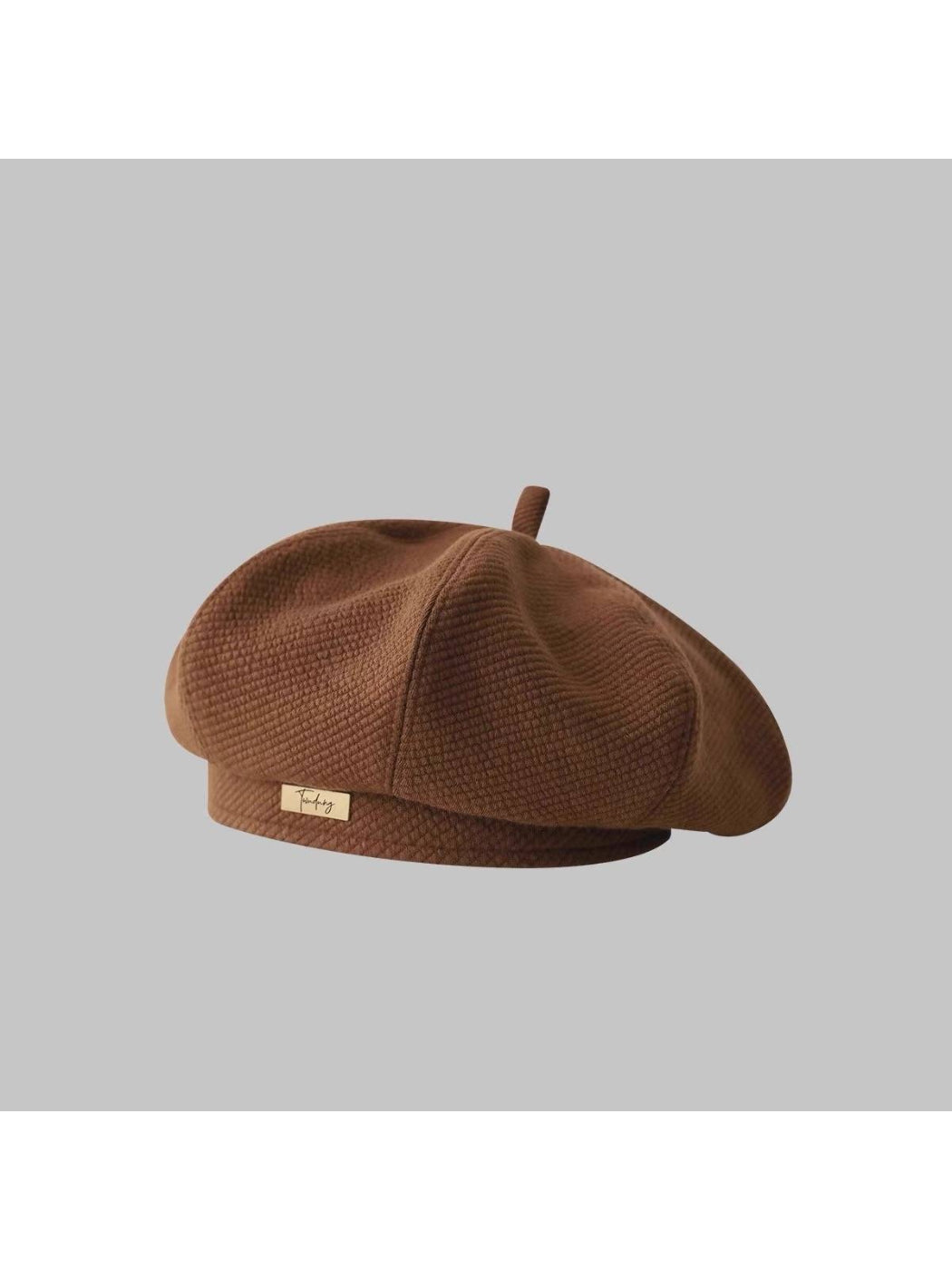 Haila - Minimal Soft Textured Classic Beret