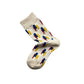 Rufia – Irregular Pattern Crew Socks