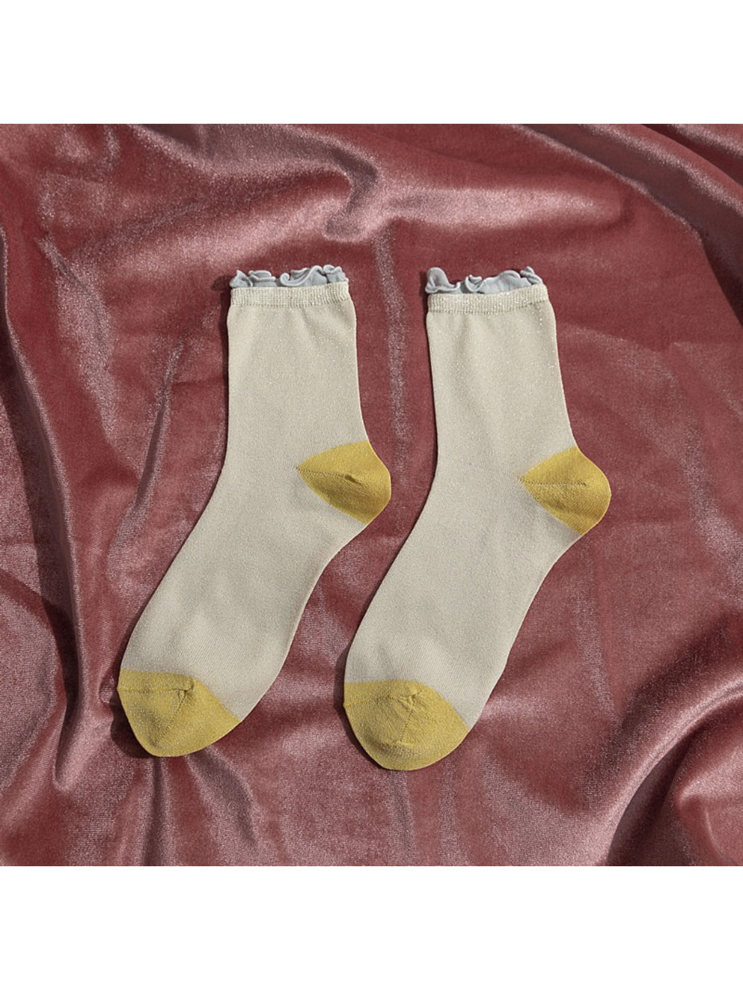 Rufia - Colorblock Ribbed Crew Socks product image 11