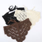 Scarvii Crochet Lace Triangle Hair Scarf