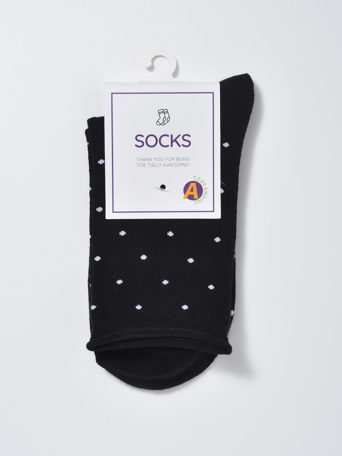 Rufia - Japanese Polka Dot Mid-Calf Socks