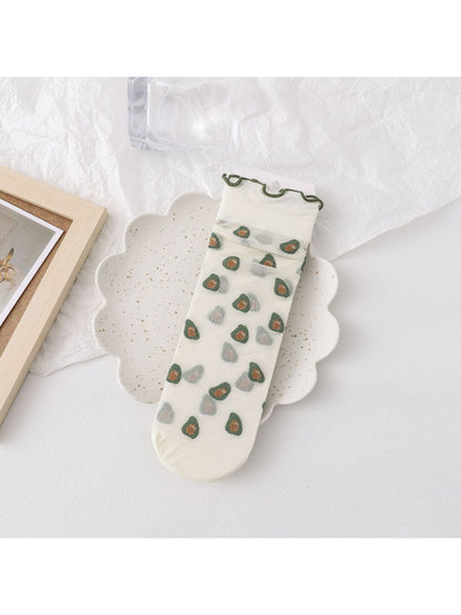 Rufia - Sheer Fruit Crew Socks product image 6