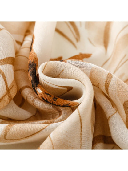 Scarvii - Daisy Print Scarf & Shawl for Women