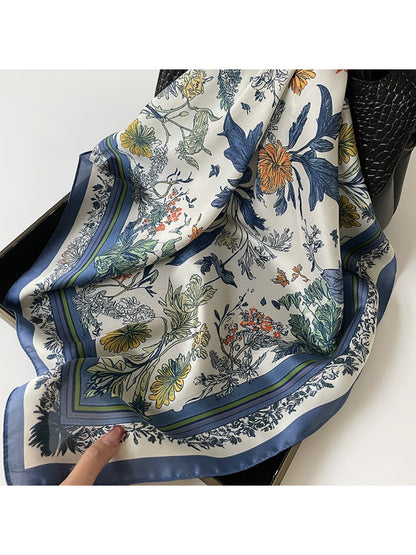 Scarvii - Timeless Floral Square Scarf