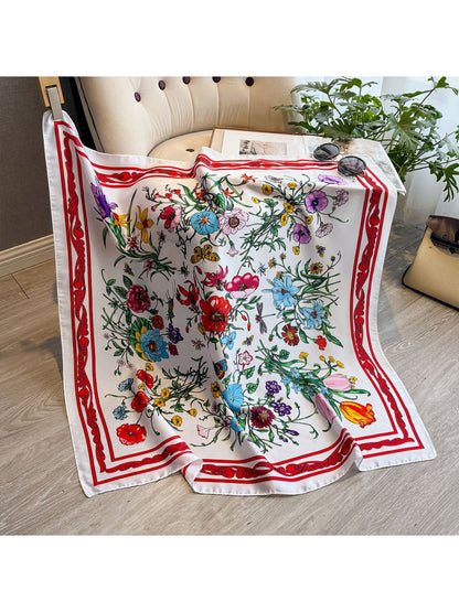 Scarvii - Art Print Patchwork Square Scarf