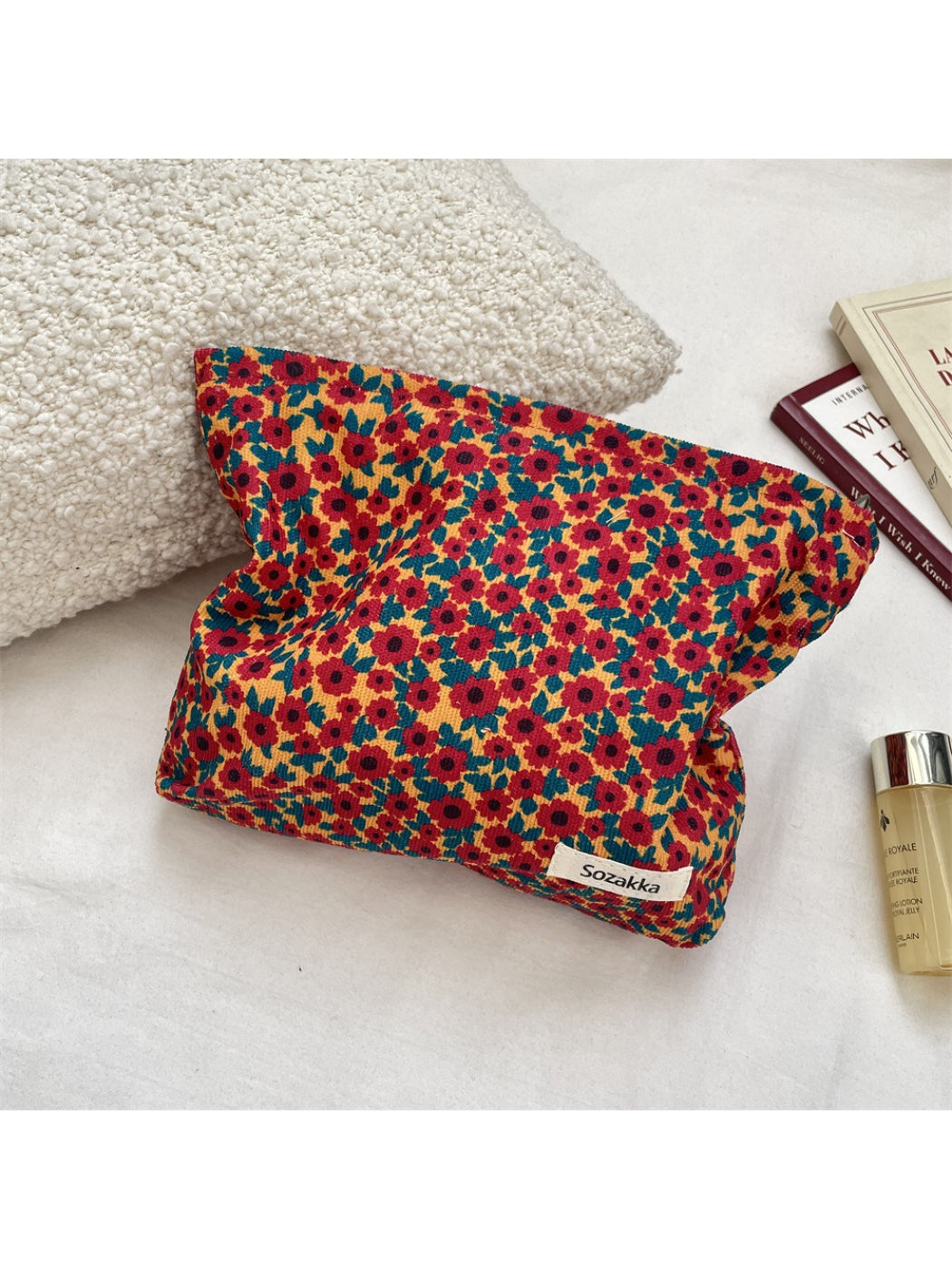 Cosbai - Printed Everyday Cosmetic Pouch