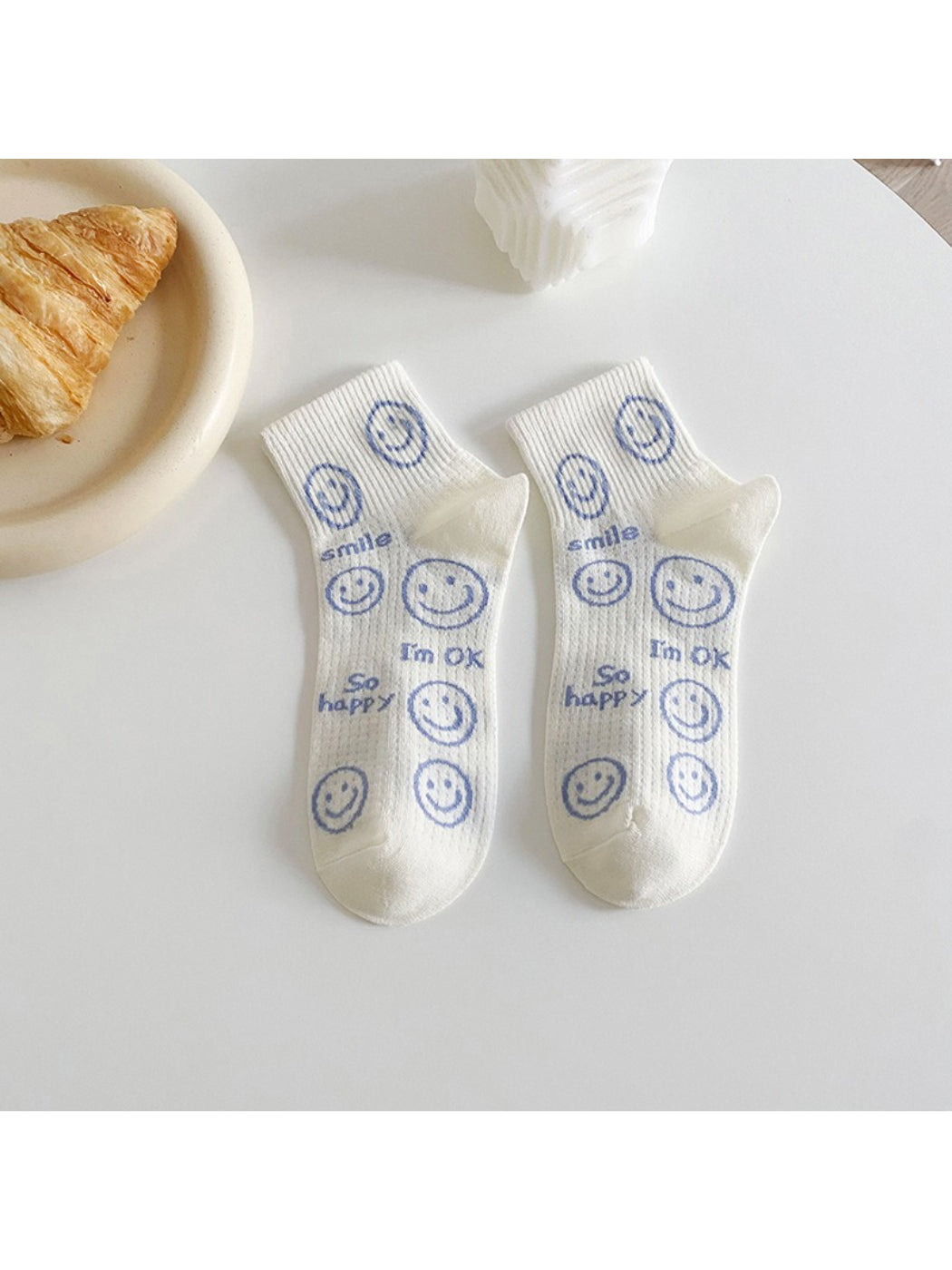 Rufia - Smiley Graphic Ankle Socks product image 5