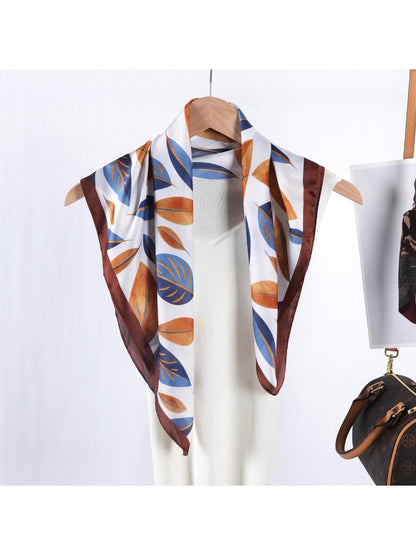 Scarvii - Watercolor Leaf Square Scarf