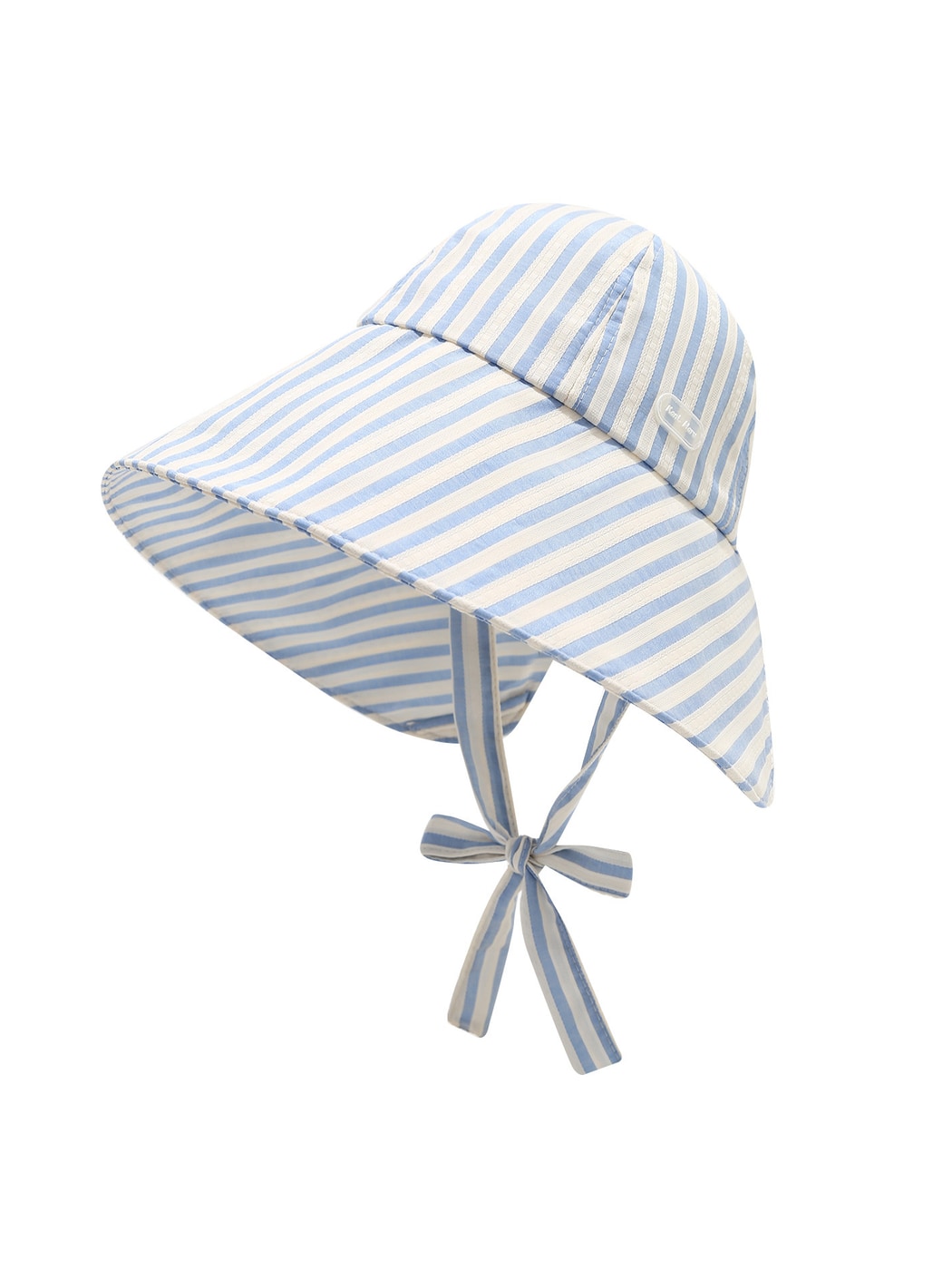 Haila - Striped Wide Brim Bucket Hat