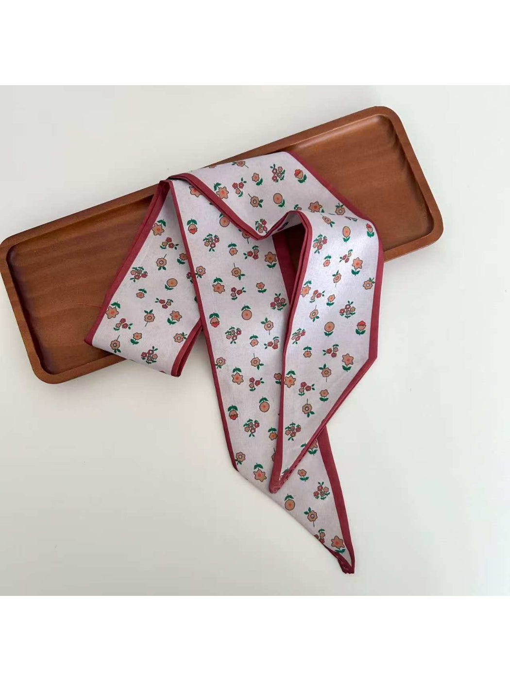 Scarvii Ditsy Floral Skinny Scarf