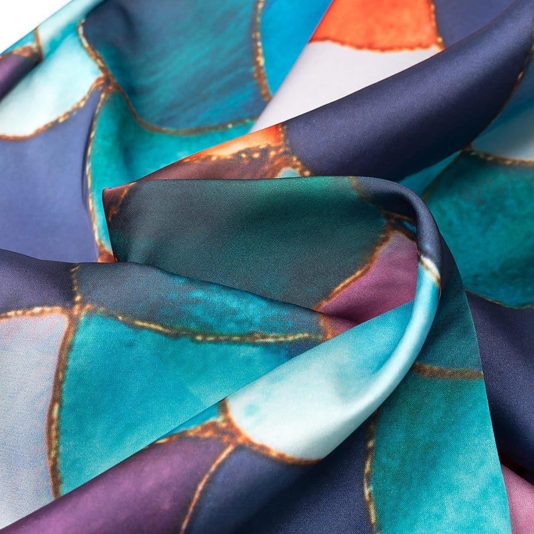 Troposa - Mermaid Scale Colorful Dress - Dreamy & Stylish