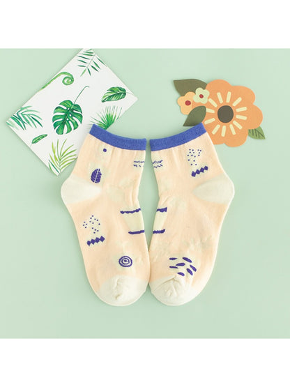 Rufia - Playful Illustrated Pattern Crew Socks product image 7