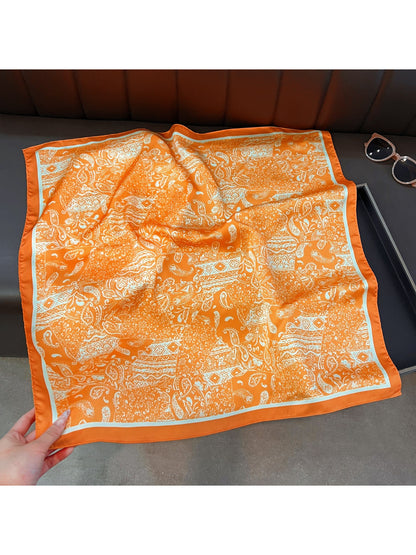 Scarvii Boho Paisley Square Scarf