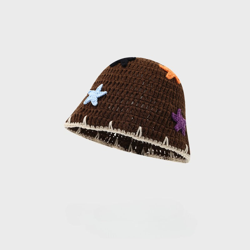 Haila - Playful Star Stitch Bucket Hat