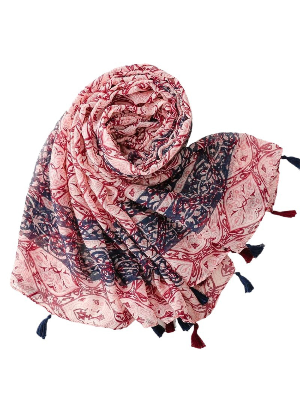 Scarvii - Vintage Inspired Pattern Print Scarf